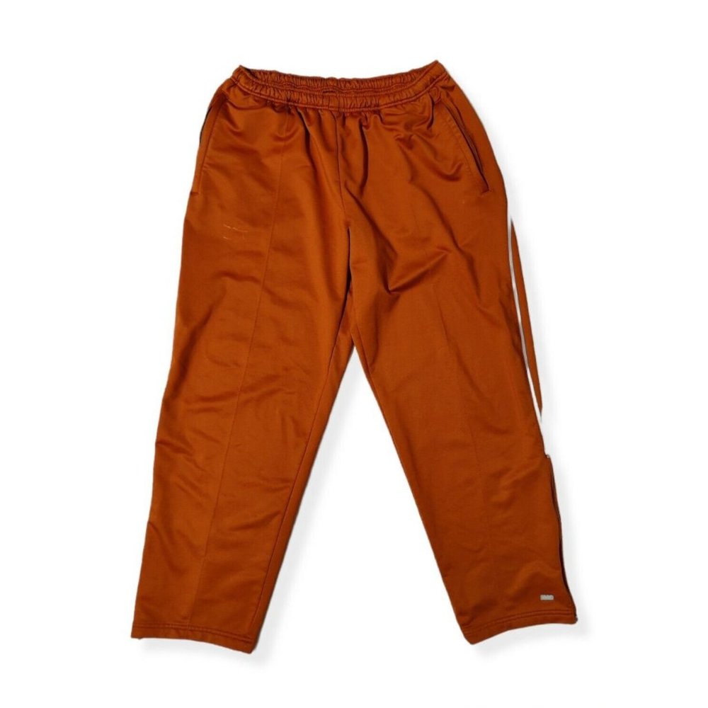 NIKE DriFit Orange Basketball Track Pants, Men 2XLarge